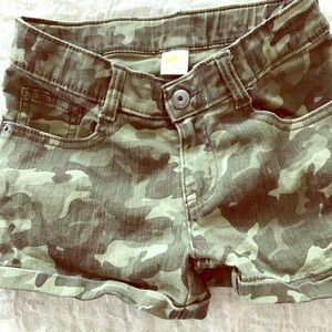 Girls Camouflage Shorts!